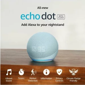 Boxa smart Amazon Echo Dot 5 Blue B09B8RVKGW