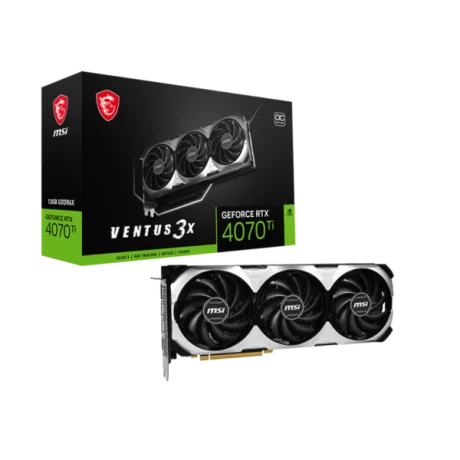 Placa video MSI GeForce RTX 4070 Ti Ventus 3X OC