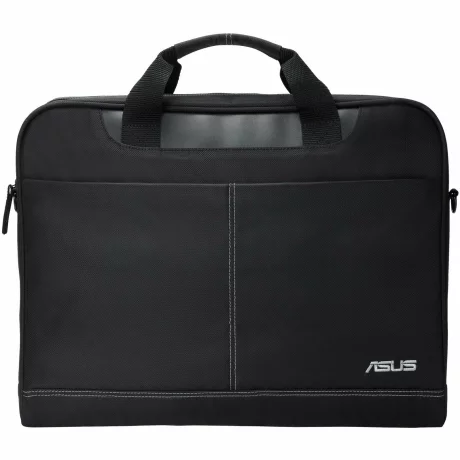 GEANTA ASUS, pt. notebook de max. 16 inch, 1 compartiment, buzunar frontal, poliester, negru, &quot;90-XB4000BA00010&quot;