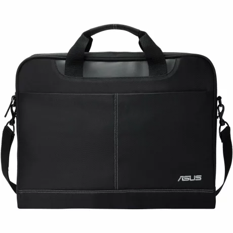 GEANTA ASUS, pt. notebook de max. 16 inch, 1 compartiment, buzunar frontal, poliester, negru, &quot;90-XB4000BA00010&quot;