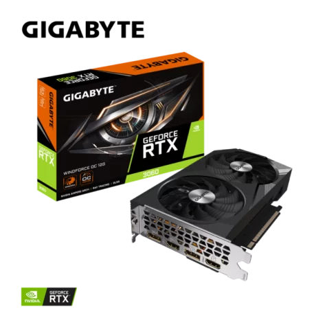 Placa video GIGABYTE NVIDIA GeForce RTX 3060 12GB