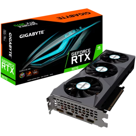 Placa video GIGABYTE GeForce RTX 3070 Nvidia OC-8GB