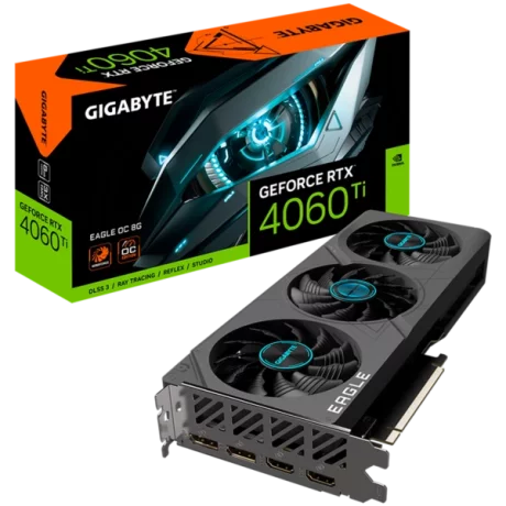 Placa video GIGABYTE NVIDIA GeForce RTX 4060 TI EAGLE OC 8GB