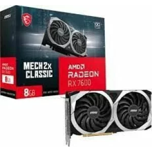 Placa video MSI Radeon RX 7600 MECH 2X CLASSIC 8GB OC