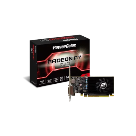 Placa video Power Color AMD Radeon R7 240 2GB 64BIT