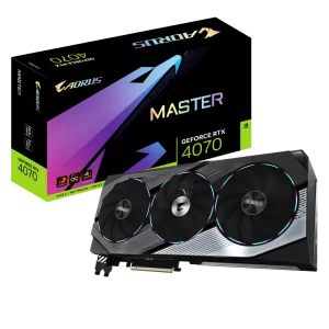 Placa video GYGBYTE AORUS GeForce RTX 4070 MASTER 12GB