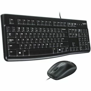 Kit tastatura si mouse cu fir LOGITECH MK120 920-002562