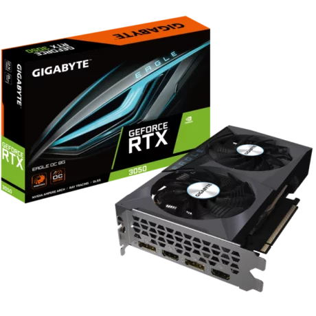 Placa video Gigabyte GeForce RTX 3050 EAGLE OC 8GB