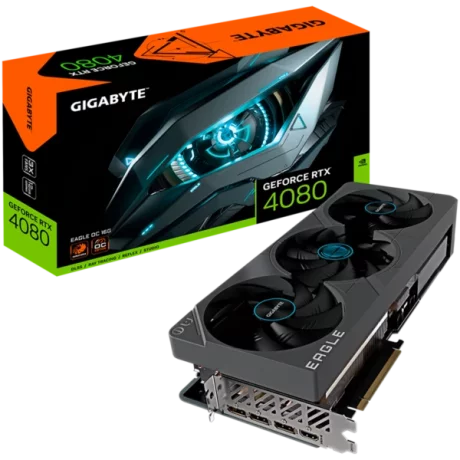 Placa video GIGABYTE NVIDIA GeForce RTX 4080 N4080EAGLE OC-16GB