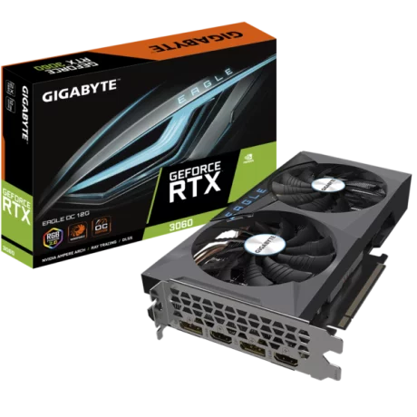 Placa video Gigabyte RTX 3060 EAGLE 12GB N3060EAGLE-12G2