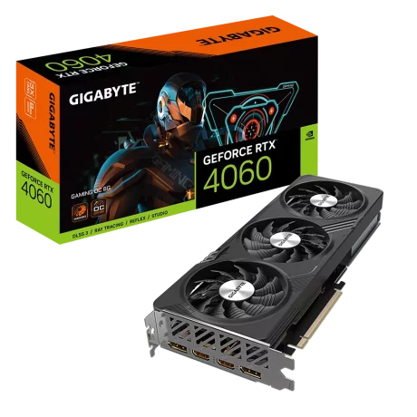 Placa video GIGABYTE GEFORCE RTX 4060 GAMING OC 8GB