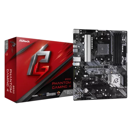 Placa de baza MB ASROCK BB550 PHANTOM GAMING 4 AM4