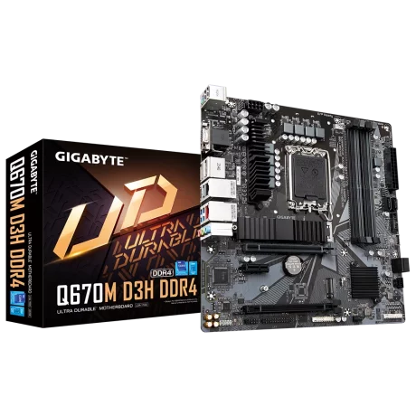 Placa de baza Gigabyte Q670 D3H LGA1700 DDR4