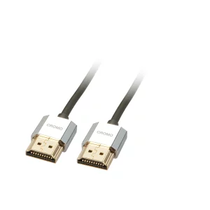 Cablu video Cablu Lindy 1m High Speed HDMI CROMO