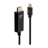 Cablu video Cablu Lindy 1m Mini DP la HDMI (HDR)