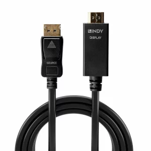 Cablu video Cablu Lindy DisplayPort la HDMI 10.2G 2m