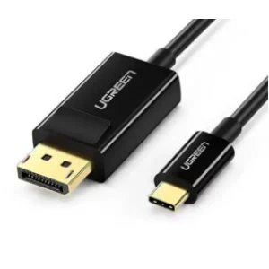 Cablu video Ugreen, MM139 USB Type-C la DisplayPort , 1.5m,  negru