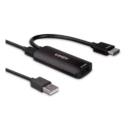 Cablu video Convertor Lindy HDMI 4K60 la DP 1.2