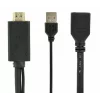 Cablu video GEMBIRD A-HDMIM-DPF-01 Active 4K HDMI to DisplayPort