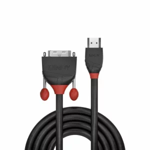 Cablu video Lindy Cablu HDMI la DVI-D 1m, negru