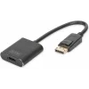 Cablu video DIGITUS DisplayPort 1.4 to HDMI 2.0 HDR10 black &quot;DA-70472&quot;