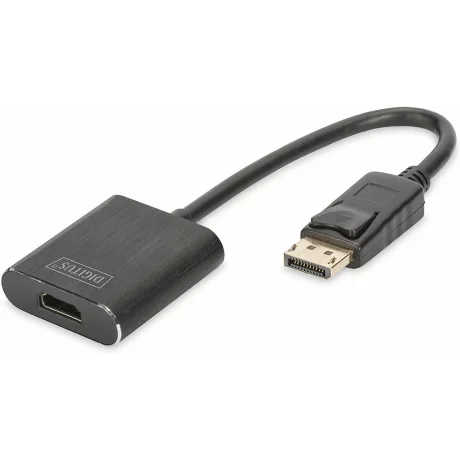 Cablu video DIGITUS DisplayPort 1.4 to HDMI 2.0 HDR10 black &quot;DA-70472&quot;