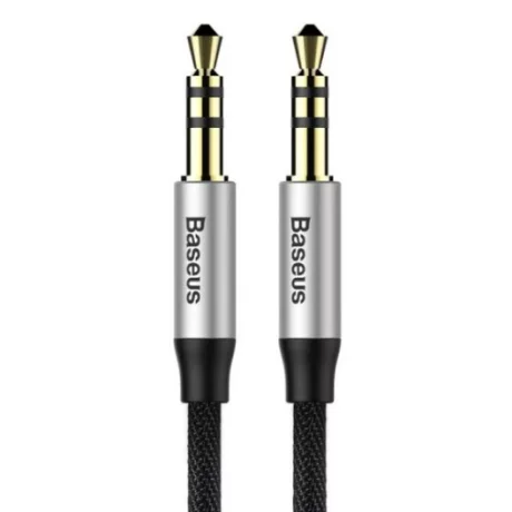 Cablu AUDIO Baseus Yiven 1 x Jack 3.5mm la 1 x Jack 3.5mm 1m CAM30-BS1