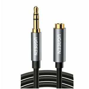 Cablu audio Ugreen stereo 3.5 mm jack la 3.5 mm jack 2 m negru 10594