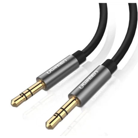 Cablu audio Ugreen stereo 3.5 mm jack la 3.5 mm jack negru 10735