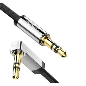 Cablu audio Ugreen stereo 3.5 mm jack la 3.5 mm jack 0.5m negru 10596