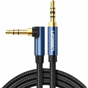 Cablu audio Ugreen stereo 3.5 mm jack 1m albastru 60179