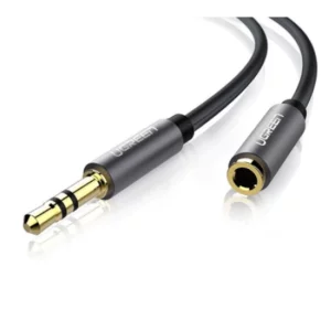 Cablu audio Ugreen stereo 3.5 mm jack la 3.5 mm jack 1 m negru 10592