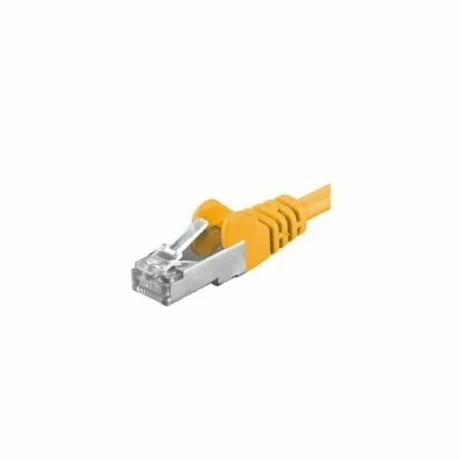 Patchcord SFTP RJ45-RJ45 Cat.6A, 0.25m, galben &quot;SFTP-6A-0.25-Y&quot;