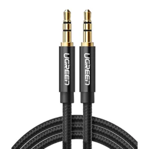 Cablu audio Ugreen Jack la Jack 1.8m negru