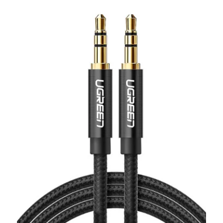 Cablu audio Ugreen Jack la Jack 1.8m negru