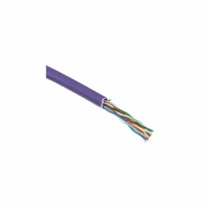 Cablu UTP, manta LSZH, Euroclass Dca-s1,d1,a1, violet &quot;39-504-5E&quot;