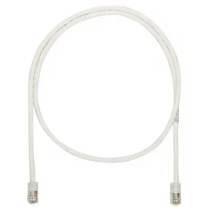 Cablu UTP PANDUIT NetKey Cat 5e UTP patch cord white 5m RoHS complaint