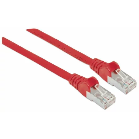 Cablu UTP PATCH CORD FTP INTELLINET Cat6, LSZH, rosu, AWG28, &quot;735247&quot;