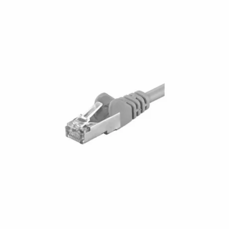 Patchcord PowerCord SFTP RJ45-RJ45 Cat.5e 20m gri  SFTP-5E-20-G