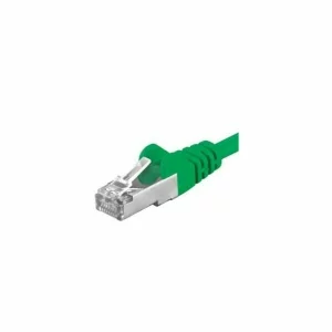 Patchcord PremiumCord Cat.6A 0.5m verde  SFTP-6A-0.5-GN