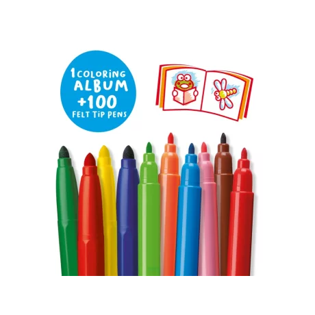 Carioca 100 Color Kit