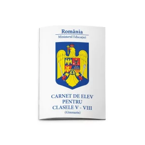 Carnet de elev pentru clasele V-VIII