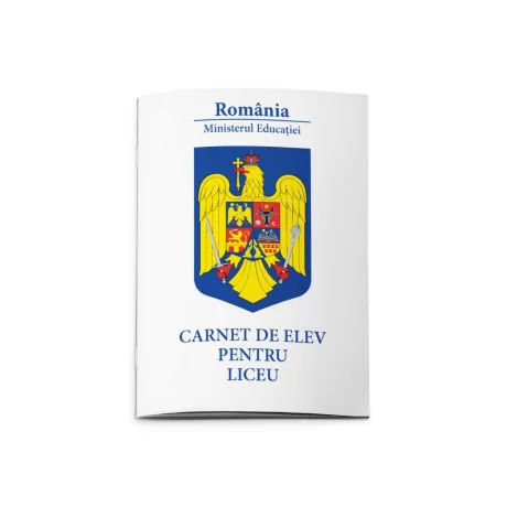 Carnet de elev pentru liceu