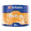 DVD-R VERBATIM 4.7GB, viteza 16x, 50 buc, &quot;Matt Silver&quot; &quot;43791&quot;