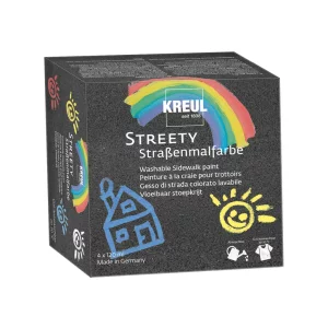 Vopsea Streety Sidewalk Kreul, set 4 x 120 ml