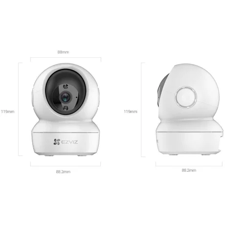 CAMERA WIFI 2MP IR10M 4MM PAN TILT