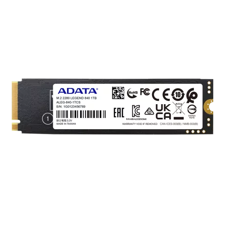 SSD ADATA, LEGEND 840, 1 TB, M.2, PCIe Gen4.0 x4, 3D TLC Nand