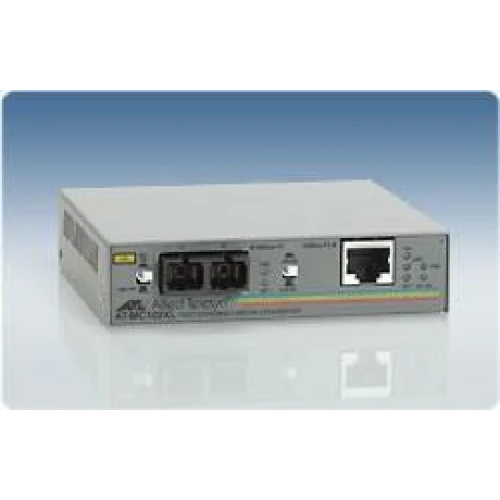 100TX (RJ-45) to 100FX (SC) Fast Ethernet media converter  &quot;AT-MC102XL-60&quot;