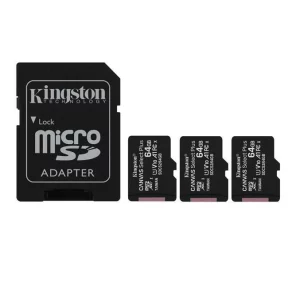 64GB micSDXC Canvas Select Plus 100R A1 C10 Three Pack + Single ADP, &quot;SDCS2/64GB-3P1A&quot; (timbru verde 0.03 lei)