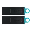 64GB USB3.2 Gen 1 DataTraveler Exodia (Black + Teal) - 2 Pieces, &quot;DTX/64GB-2P&quot; (timbru verde 0.03 lei)